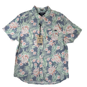 NWT Chubbies The Resort Weave Wear Friday Short Sleeve Shirt Men's Size Medium